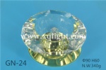 crystal down light