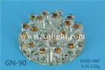 crystal down light